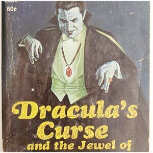 1968 Dracula's Curse Jewel Of The Seven Stars Bram Stoker Vintage Horror PB F19